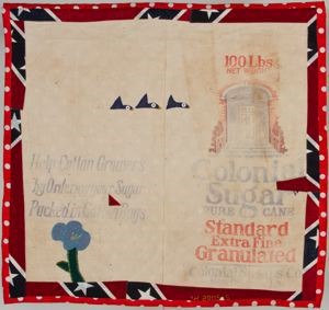Image of Colonial Sugar Sack Quilt