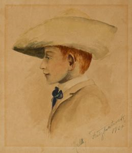 Image of Portrait of George E. Enslen at Age Eleven