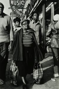 Image of Shopping on Gay Street, East Baltimore, Maryland, 1973