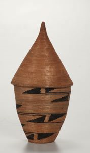 Image of Basket with Lid (Agaseke)