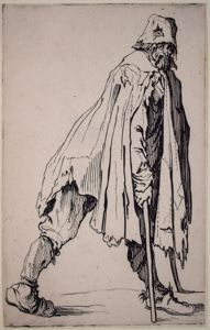 Image of The Beggar on Crutches Wearing a Cap (Le Mendiant aux béquilles, coiffé d'un bonnet)