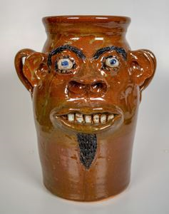 Image of Double Face Jar