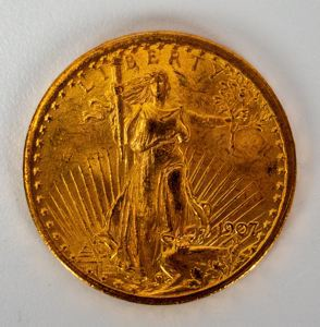 Image of U.S. $20 Double Eagle Coin