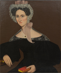 Image of Portrait of Mrs. Abram Burton