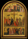 Image of The Annunciation, the Crucifiction, and a Group of Saints