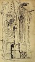 Image of Untitled (Gothic Facade With Figures)