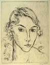 Image of Untitled (Head of a Woman)