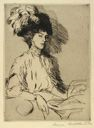 Image of Portrait of a Lady in a Feathered Hat