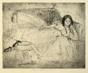 Image of Victoria Reclining on a Sofa