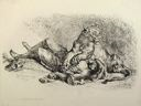 Image of A Lioness Mauling the Chest of an Arab (Lionne déchirant la poitrine d'un arabe)