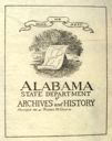 Image of Bookplate for Alabama State Department of Archives and History