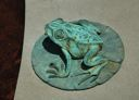 Image of The Till Fountain: Frog on Lily Pad