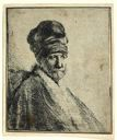 Image of Bust of a Man Wearing a High Cap, Three Quarters Right: The Artist's Father (?)