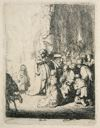 Image of Presentation in the Temple with the Angel: Small Plate