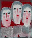 Image of Untitled (Three Female Heads)