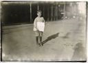 Image of Newsboy Who Begins Work at Daybreak, Mobile, Alabama