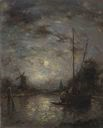 Image of Moonlight and Boats