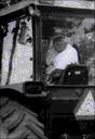 Image of Joe in His Tractor, Cullman County, Alabama