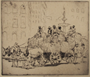 Image of Cotton Wagons in Court Square