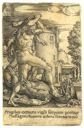 Image of Hercules Killing the Dragon Who Guards the Garden of Hesperides...